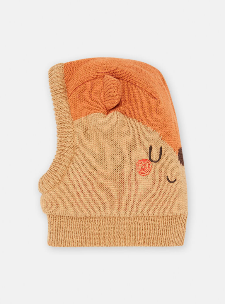 Cagouleà motif renard pour bébé garçon
