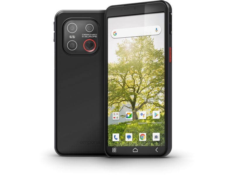 Emporia Smart ME 7 128 GB Android-Smartphone mit einfacher Benutzerführung und Panik-Taste