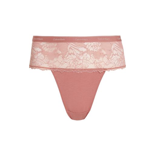 Calvin Klein Thong, Red Grape, L