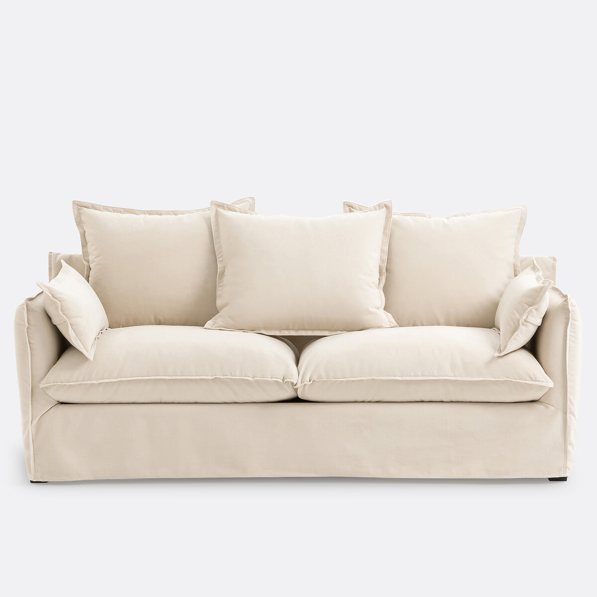 LA REDOUTE INTERIEURS<br>Banco em fluweel, Odna