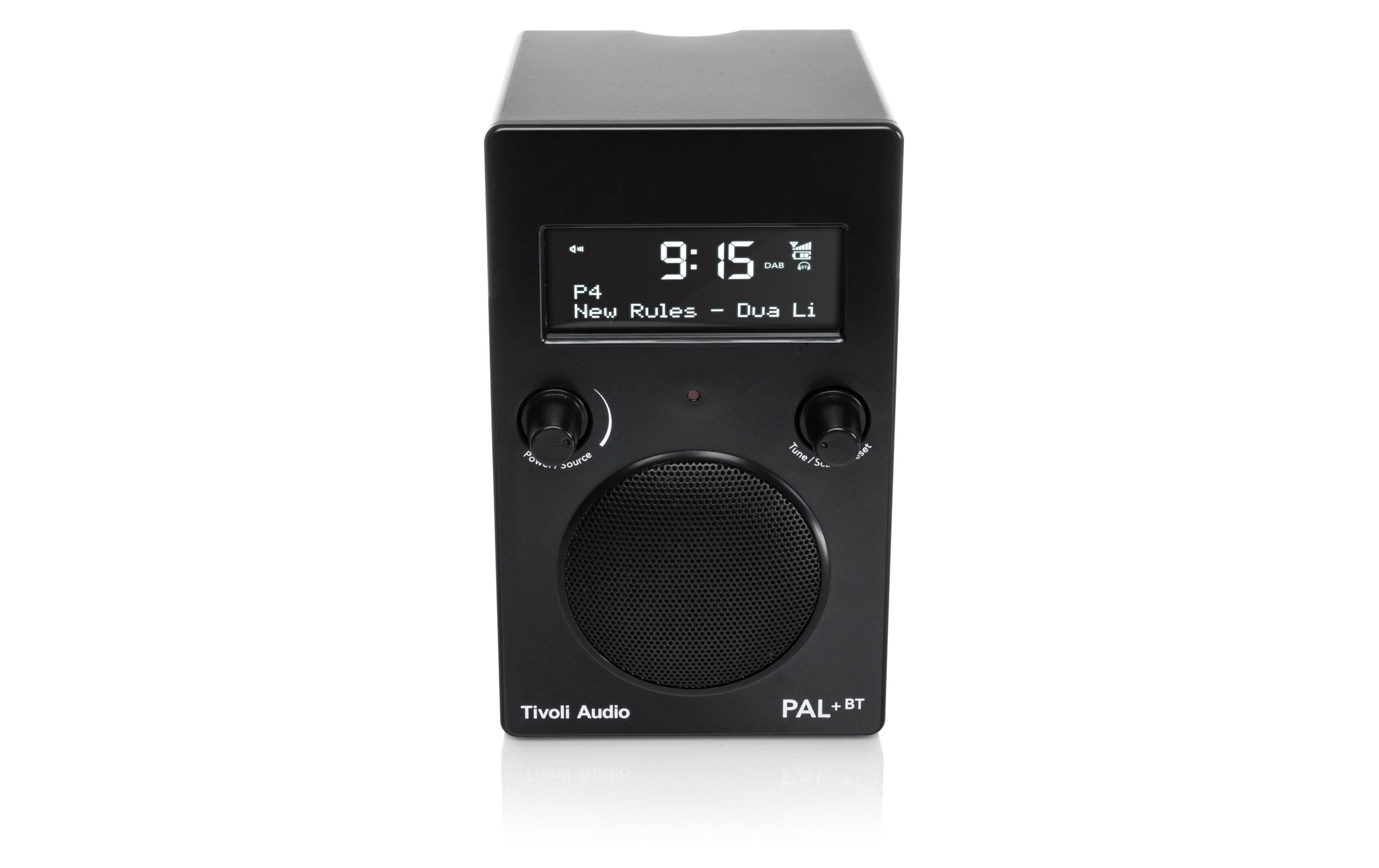 DAB+ Radio PAL+ BT Schwarz<br>Kompakter Radio in ausgefallenen Farben