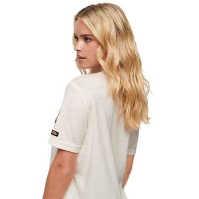 Tee-shirt à manches courtes femme Embellished Vl SUPERDRY