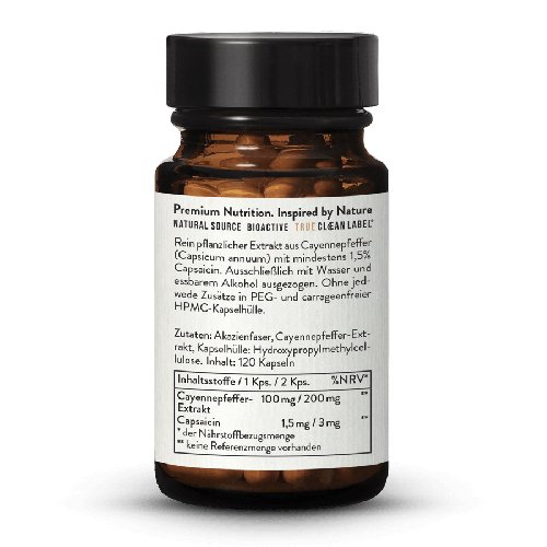 Sunday Natural Products  Capsaicin