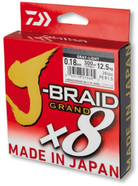 Tresse Daiwa J-Braid Gr X8E