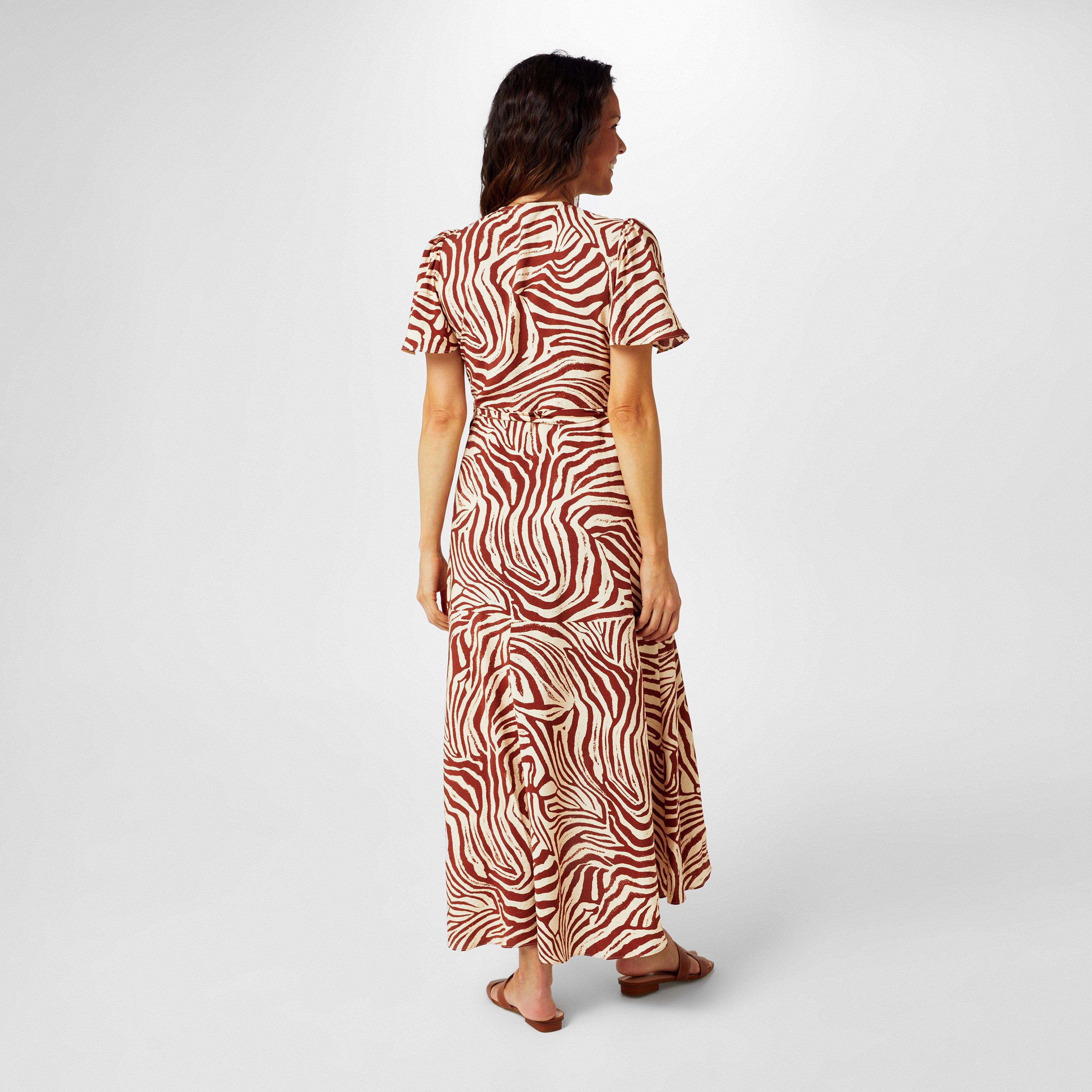 Biba Short Sleeve Wrap Dress