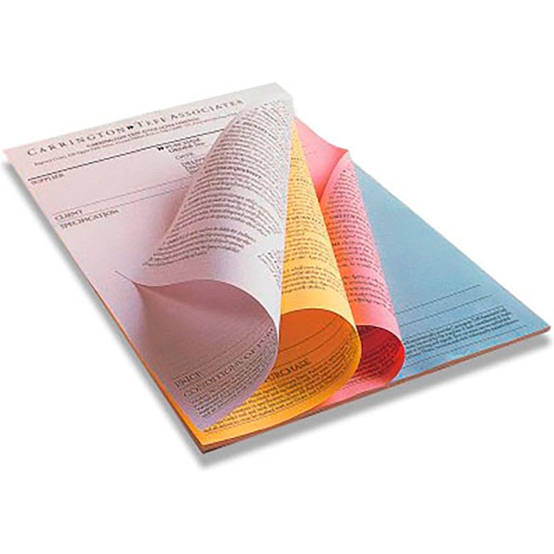 Feuillet pré-assemblé Xerox Carbonless 4 feuillets blanc/jaune/rose/bleu A4 - ramette de 125 liasses