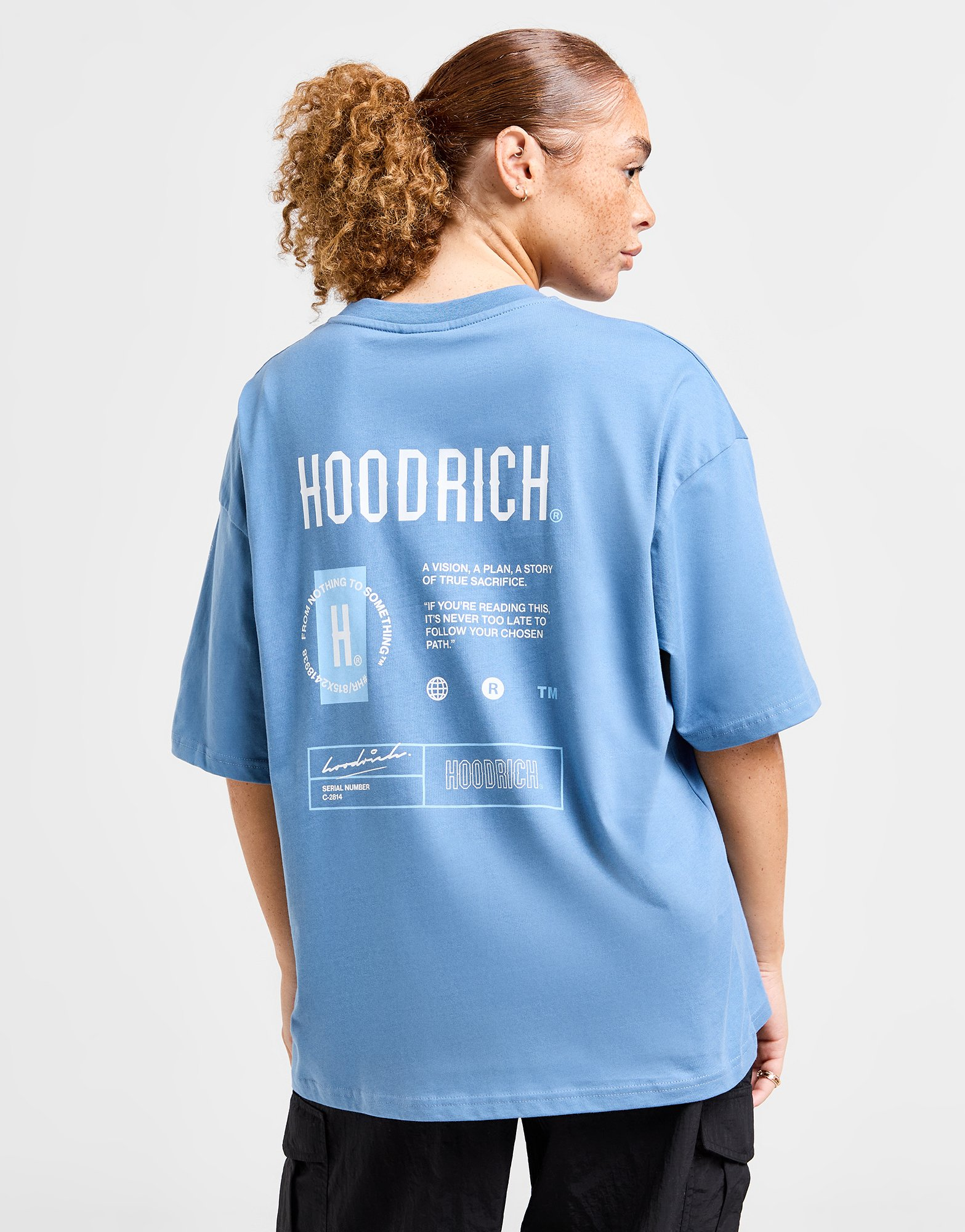 Hoodrich T-shirt Azure V2 Boyfriend Femme