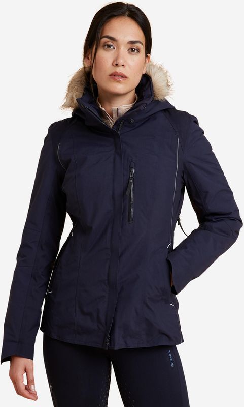 Jacks - 580 - Parka - Marineblauw - Waterdicht