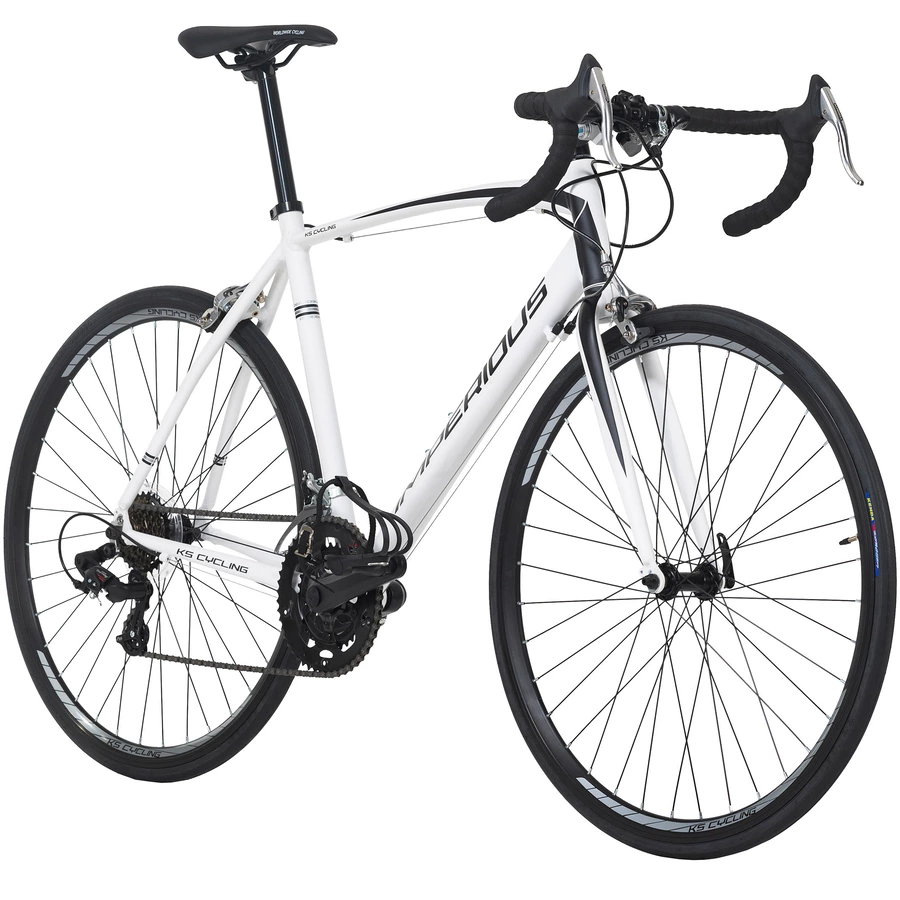 KS Cycling Rennrad 28 Zoll Imperious weiß-schwarz weiß