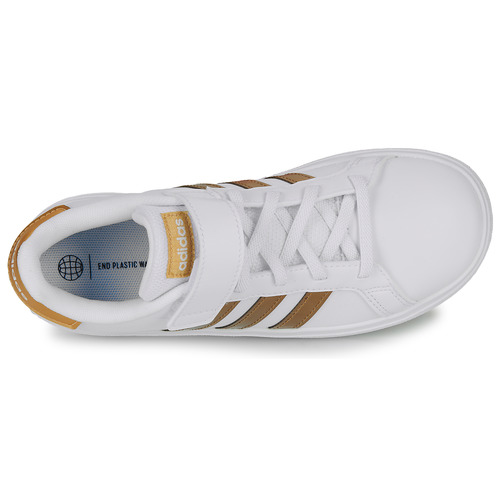 Adidas Sportswear - GRAND COURT 2.0 EL - Blanc / Doré