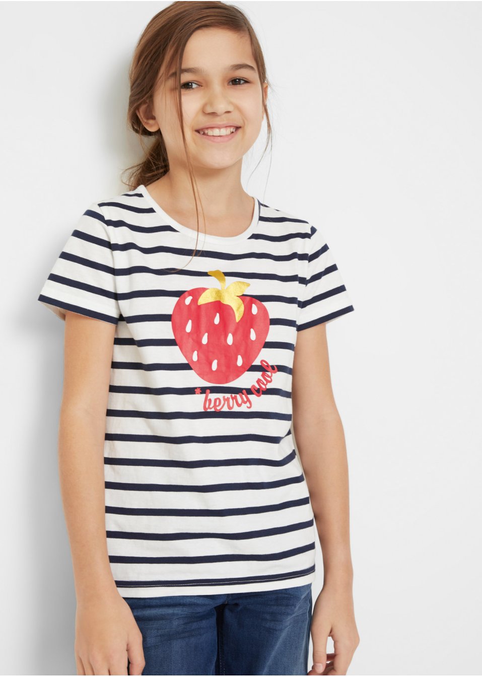 Lot de 2 T-shirts fille