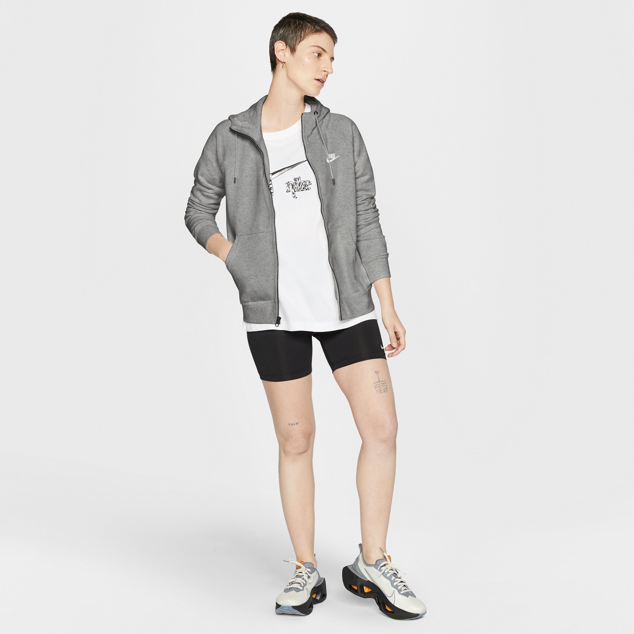 Nike NOS W NSW Ess Hoodie FZ FLC
