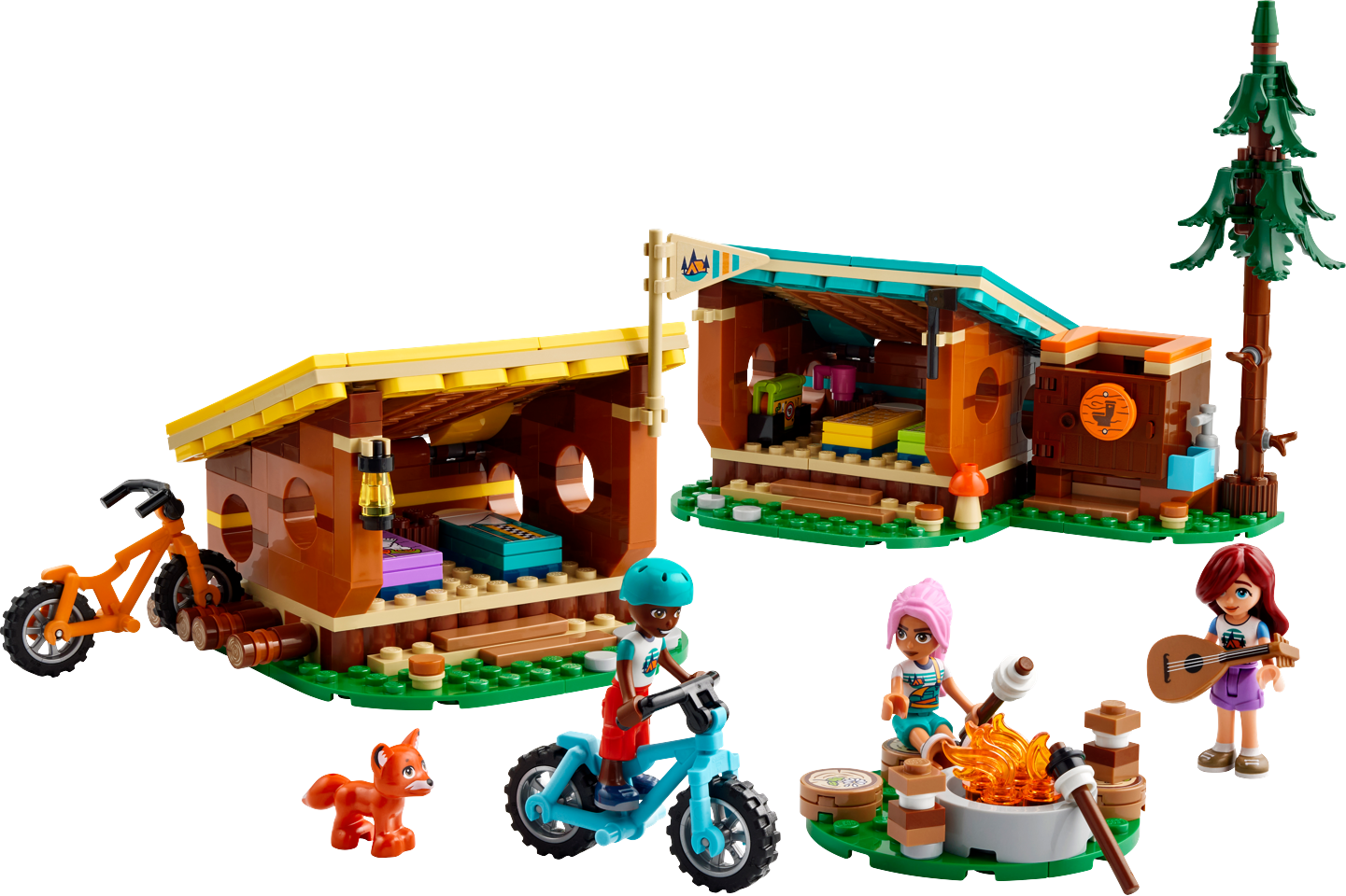 LEGO Friends - Adventure Camp – hyggelige hytter (42624)