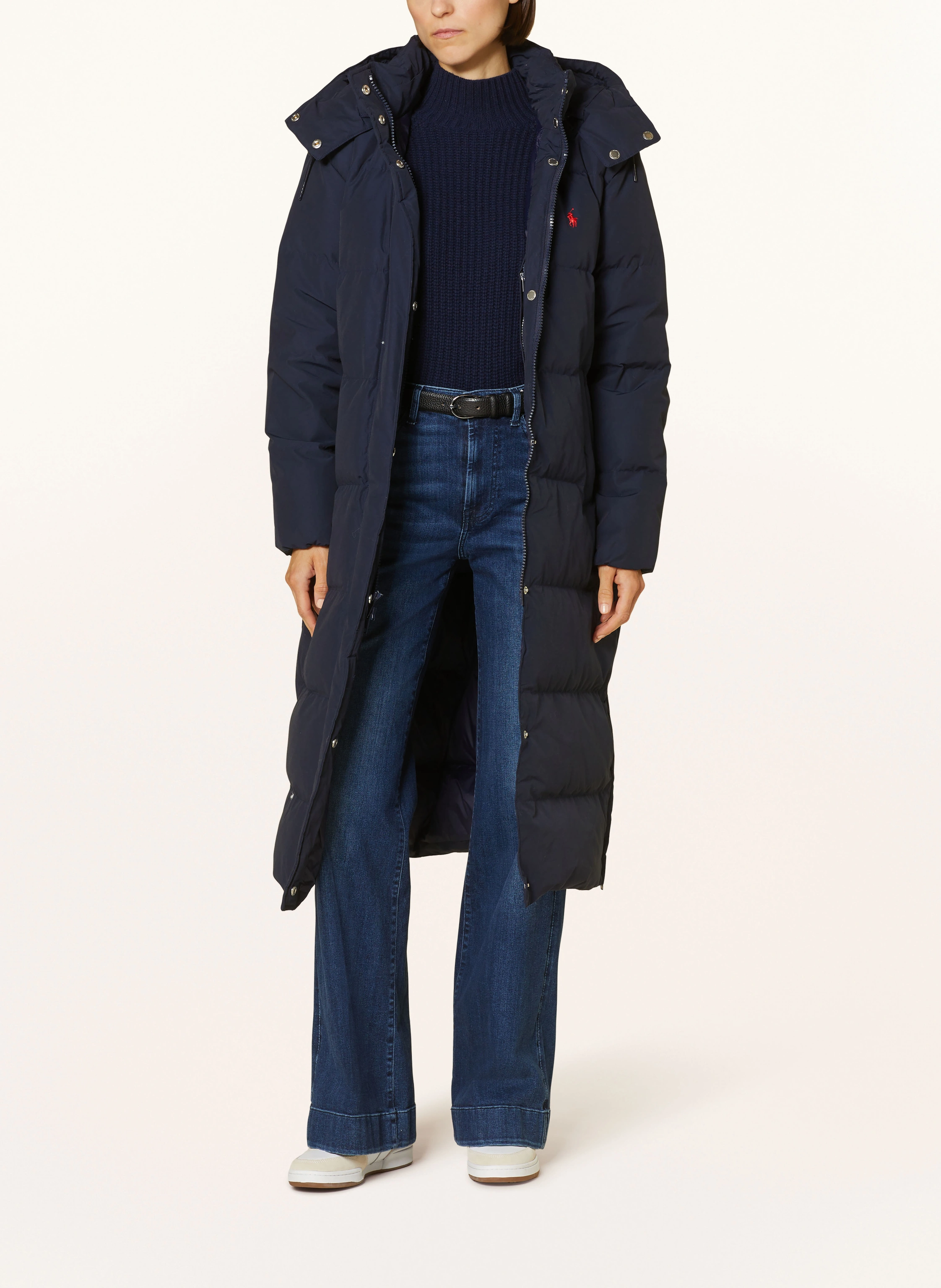 POLO RALPH LAUREN Daunenmantel mit abnehmbarer Kapuze