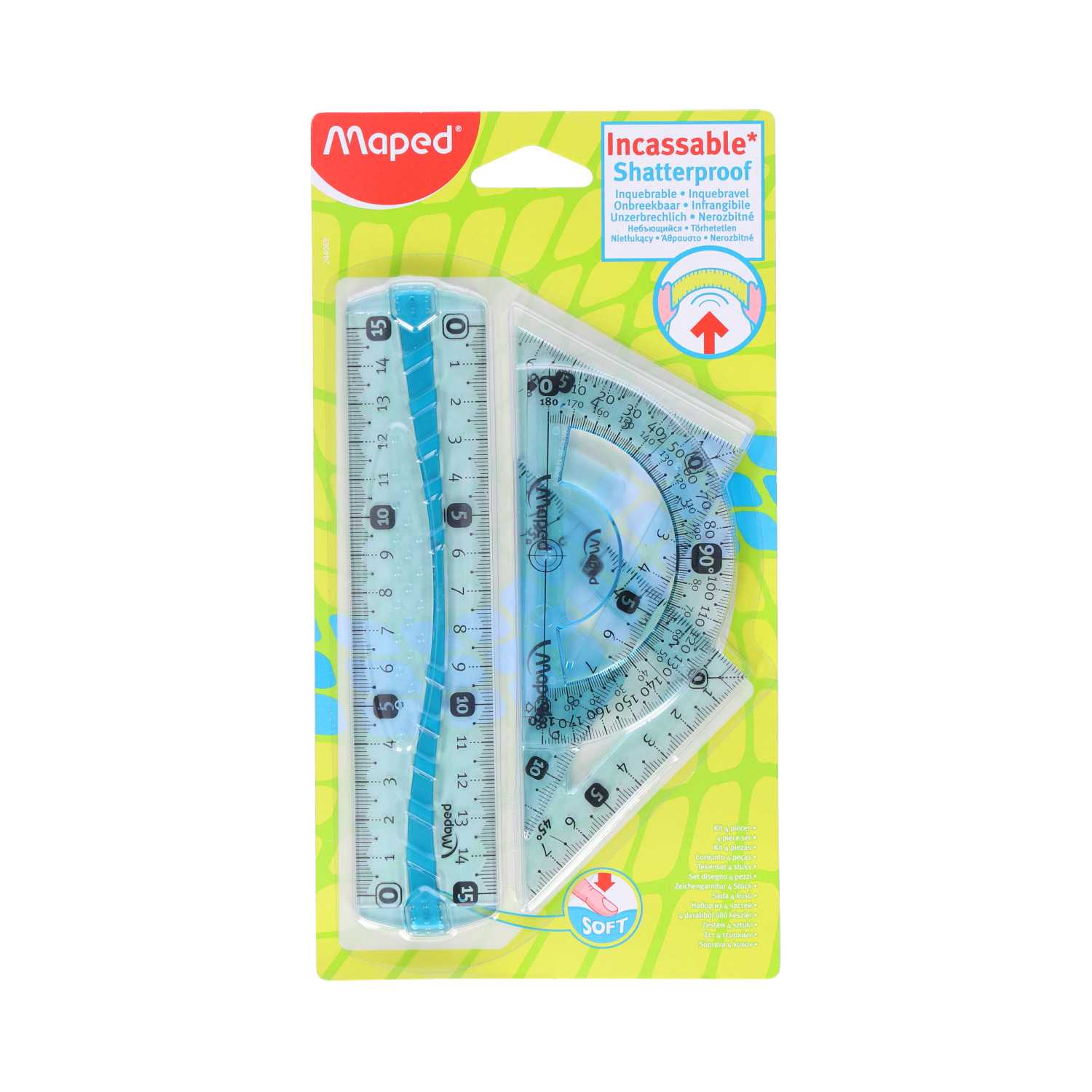 Maped Geometrie-Set Mini Flex bruchfest 4teilig
