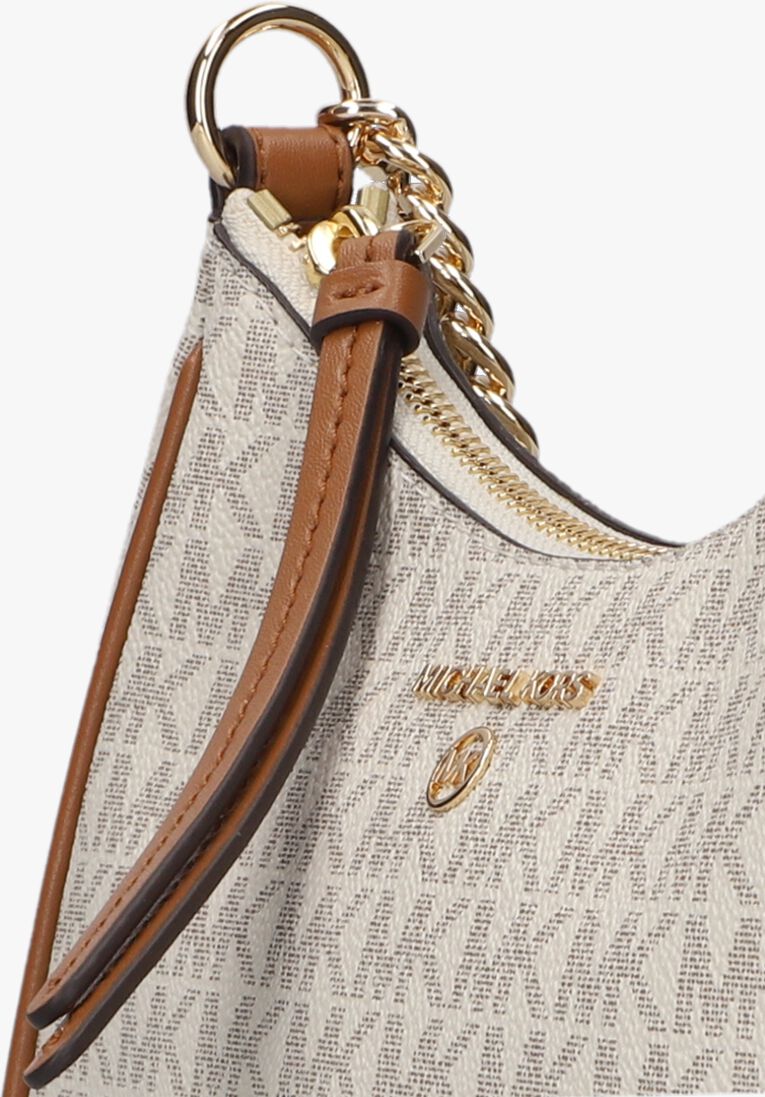 MICHAEL KORS beige michael kors schoudertas sm chain pouchette