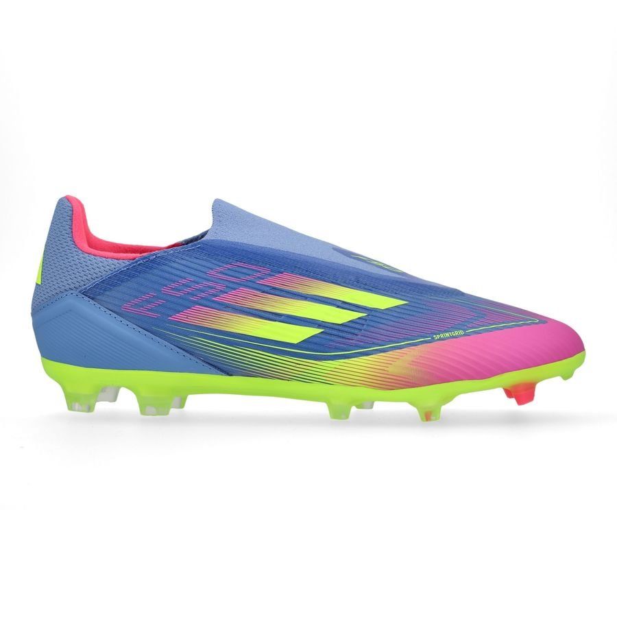 adidas F50 League Laceless FG/AG Celestial Victory - Blue Fusion/Lucid Lemon/Lucid Pink