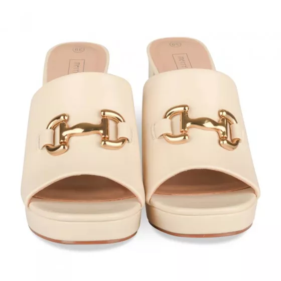 Mules BEIGE MERRY SCOTT