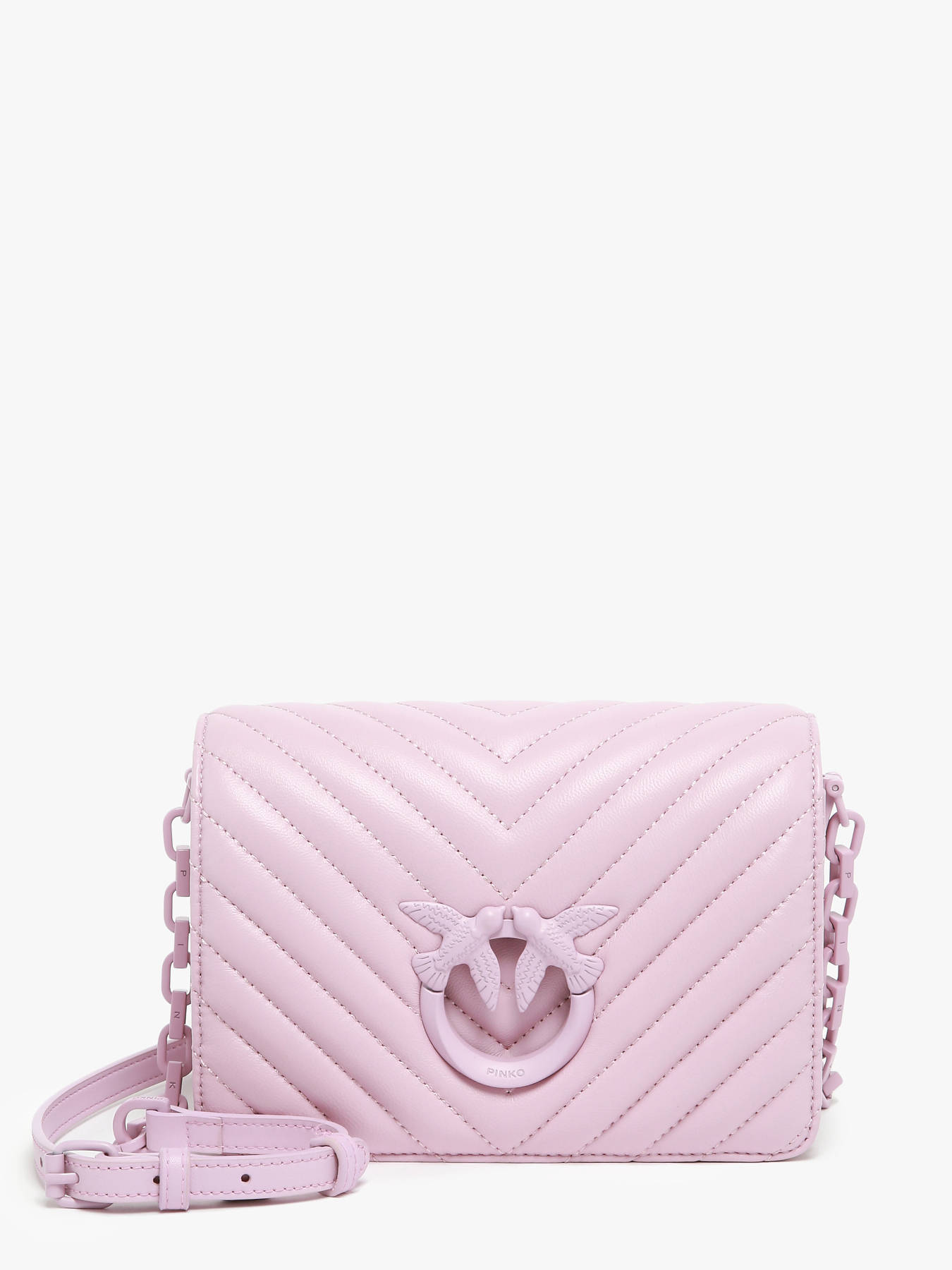 Sac bandoulire Love bag quilt cuir PINKO