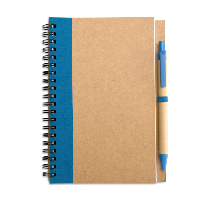 GiftRetail IT3775 - SONORA PLUS Bloc-notes recyclé et stylo