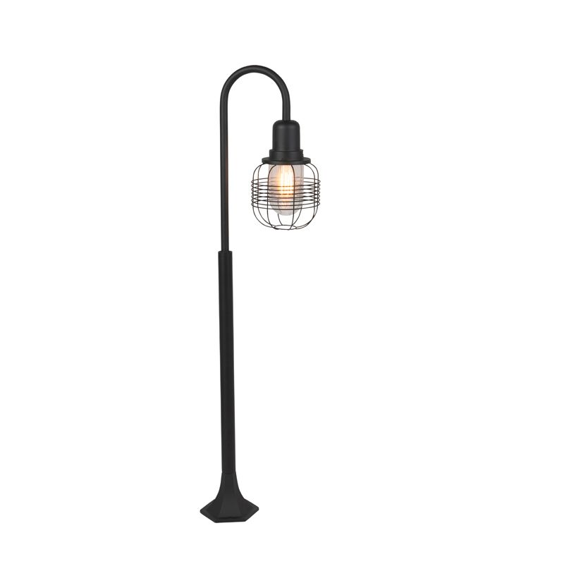Landelijke buitenlamp zwart IP44 - Guardado