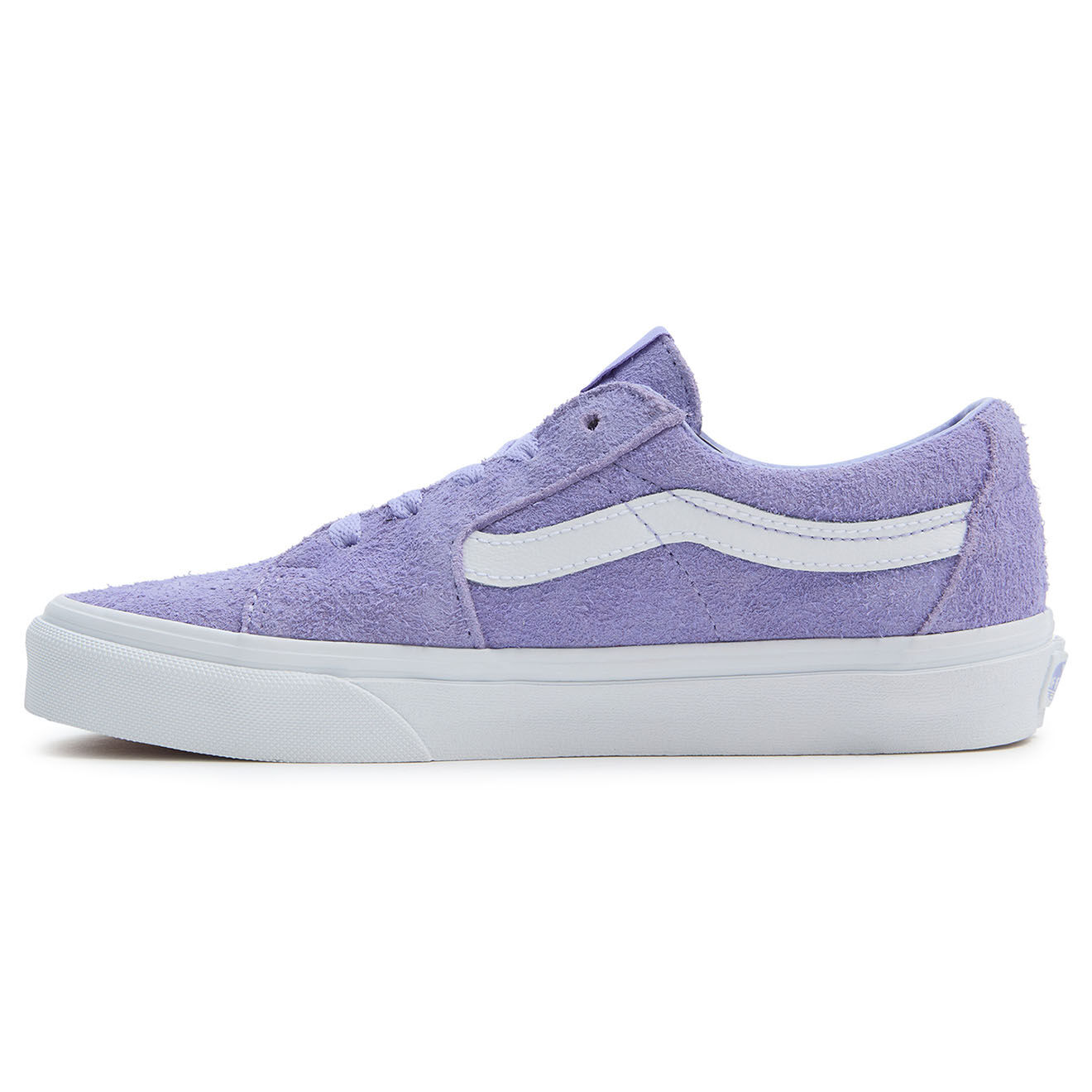 Vans Baskets en Velours de Cuir SK8-Low lavande