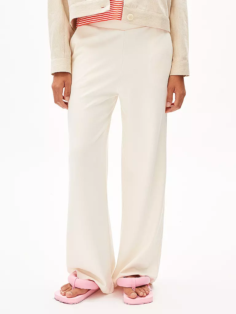 ARMEDANGELS Marlenehose HIMAARI creme