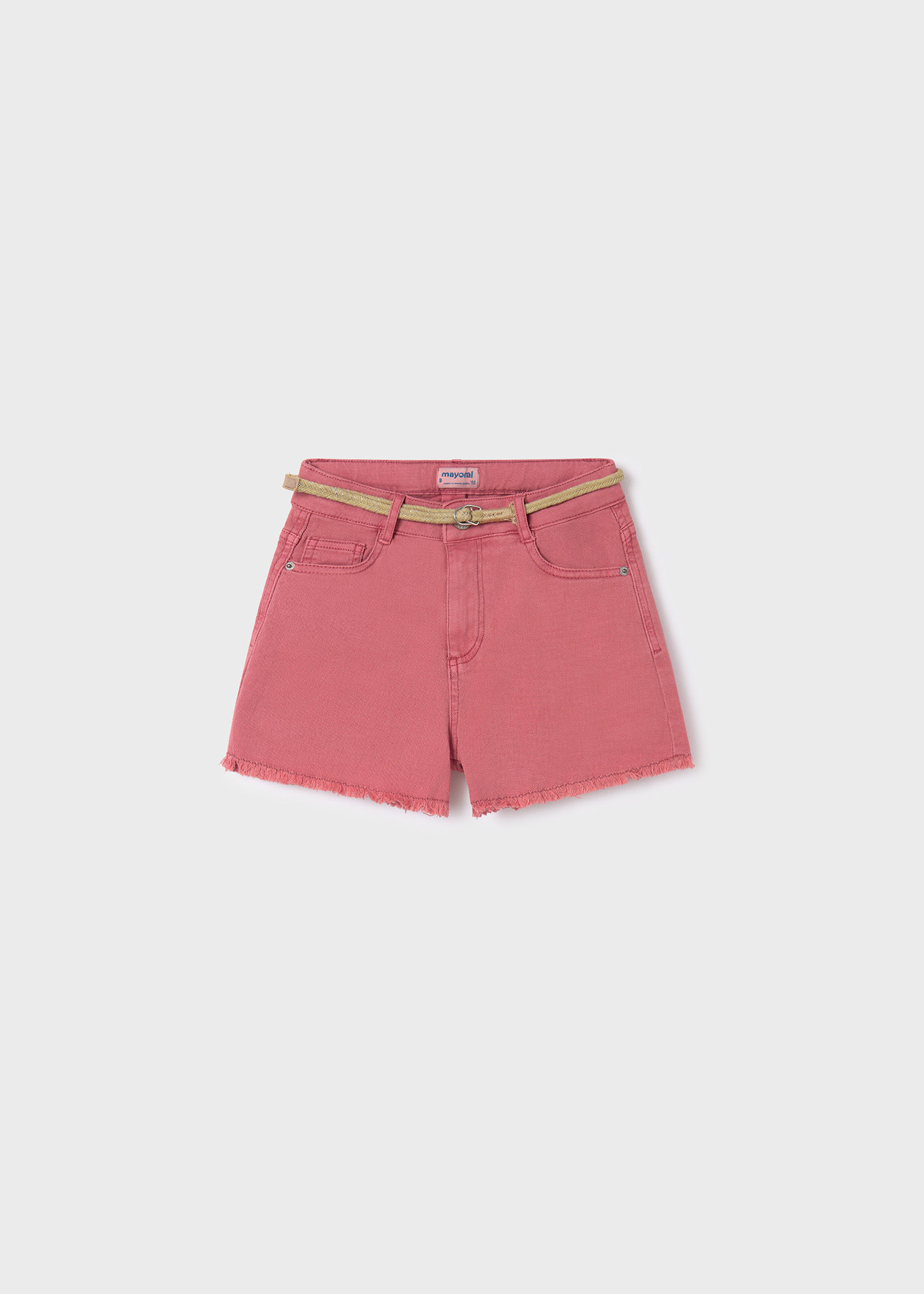 Calção infantil Better Cotton com cinto