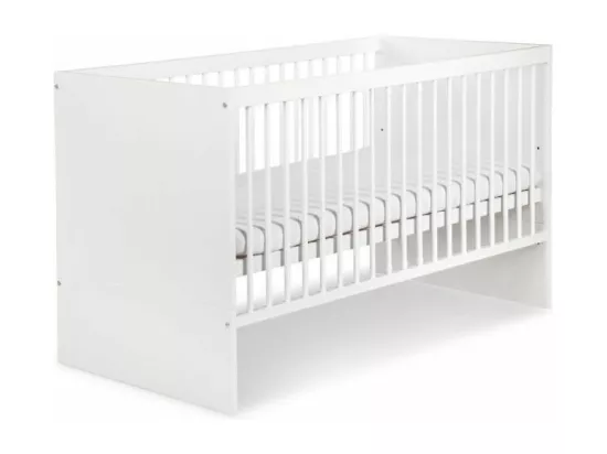 Lit bébé évolutif LittleSky by Klups Dalia - Blanc
