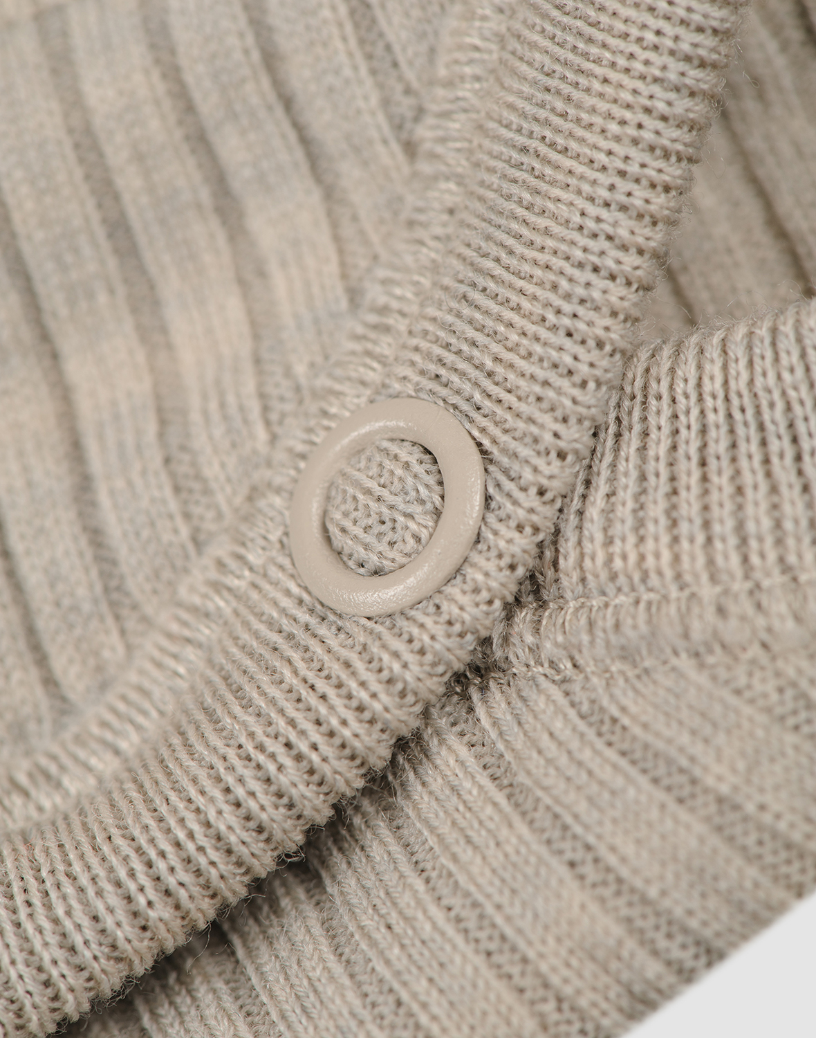 Romper met korte mouw van merinowol voor baby's