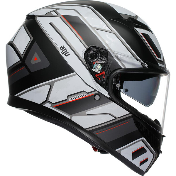 AGV - Casque K3 Rivia Noir Mat / Blanc