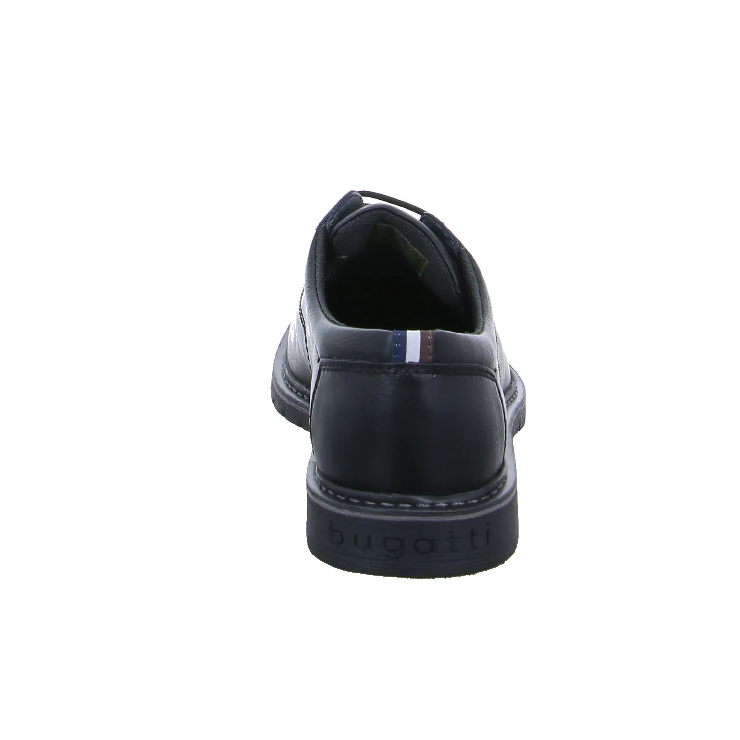 BUGATTI SHOES Halbschuh-City Schwarz Lederimitat