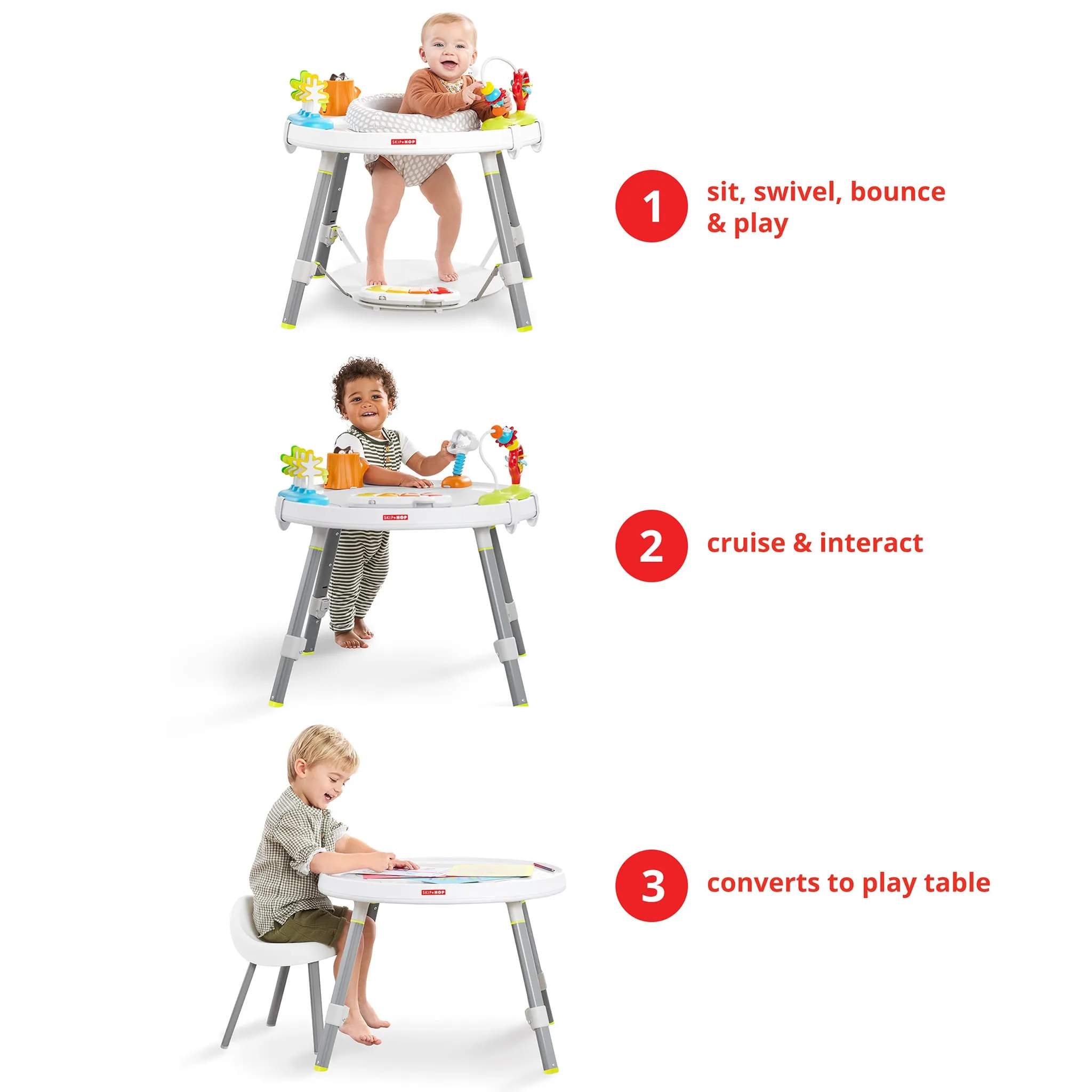 Skip Hop Exerciseur 3 Étapes Explore & More