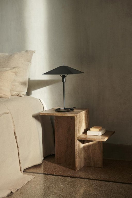 Ferm Living Filo tafellamp square black