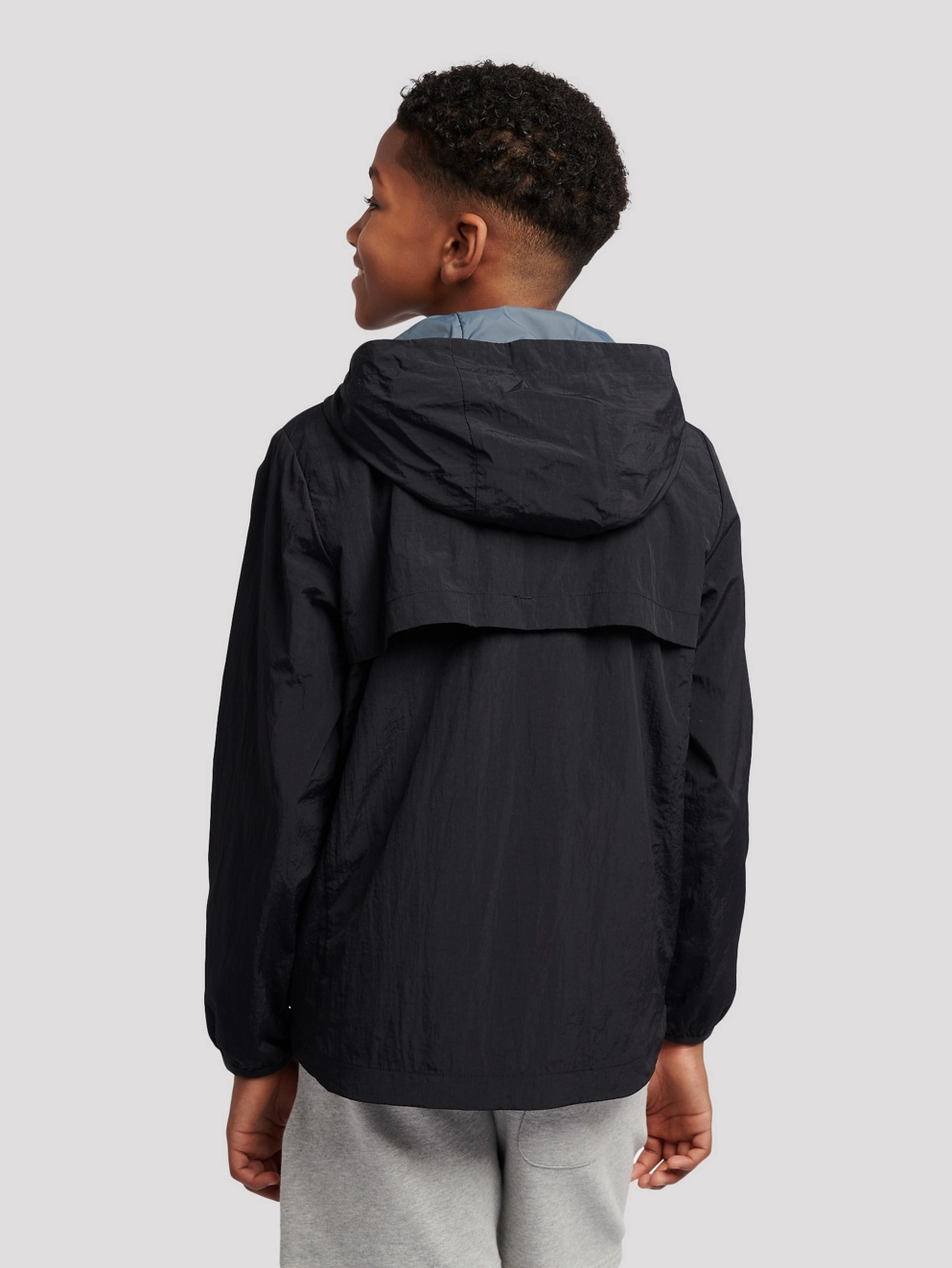 New Balance Athletics Woven Mesh Lined Kids Jacket nb caviar