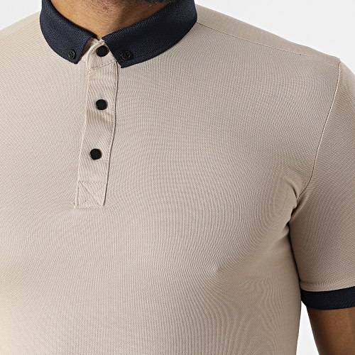 Polo Manches Courtes 1058 Beige