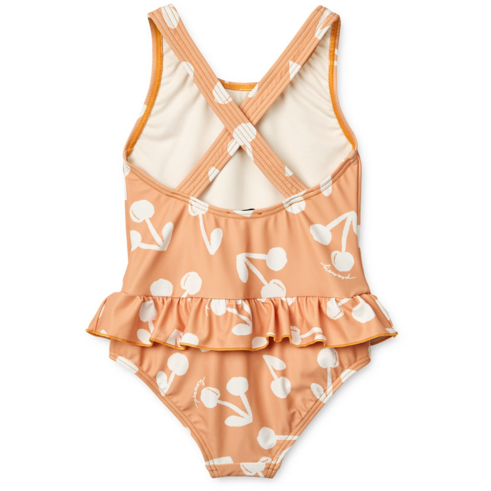 Køb LIEWOOD Cherry Blossom / Light Apricot Amara Printed Badedragt
