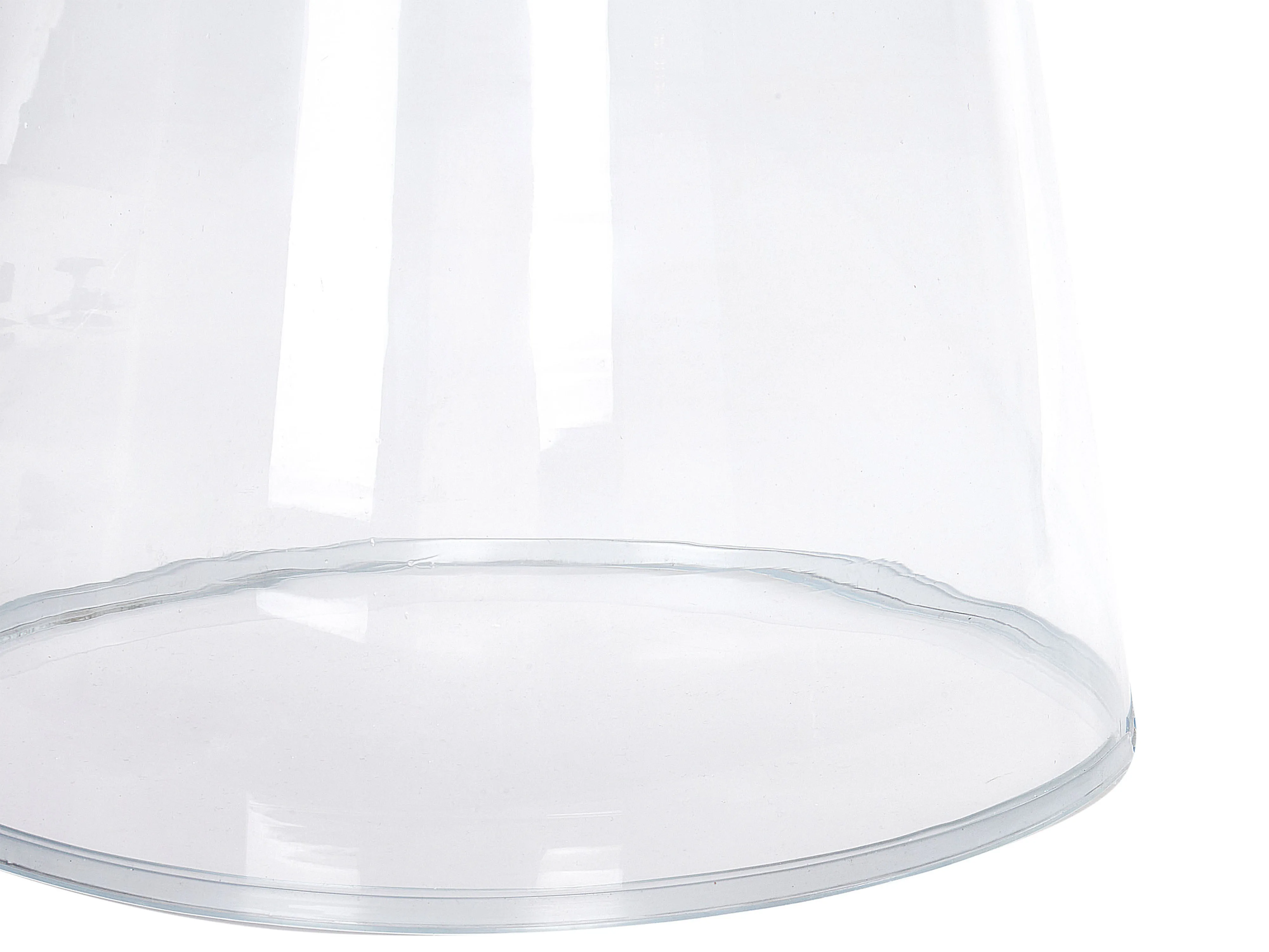 Bijzettafel CALDERA Glas Transparant