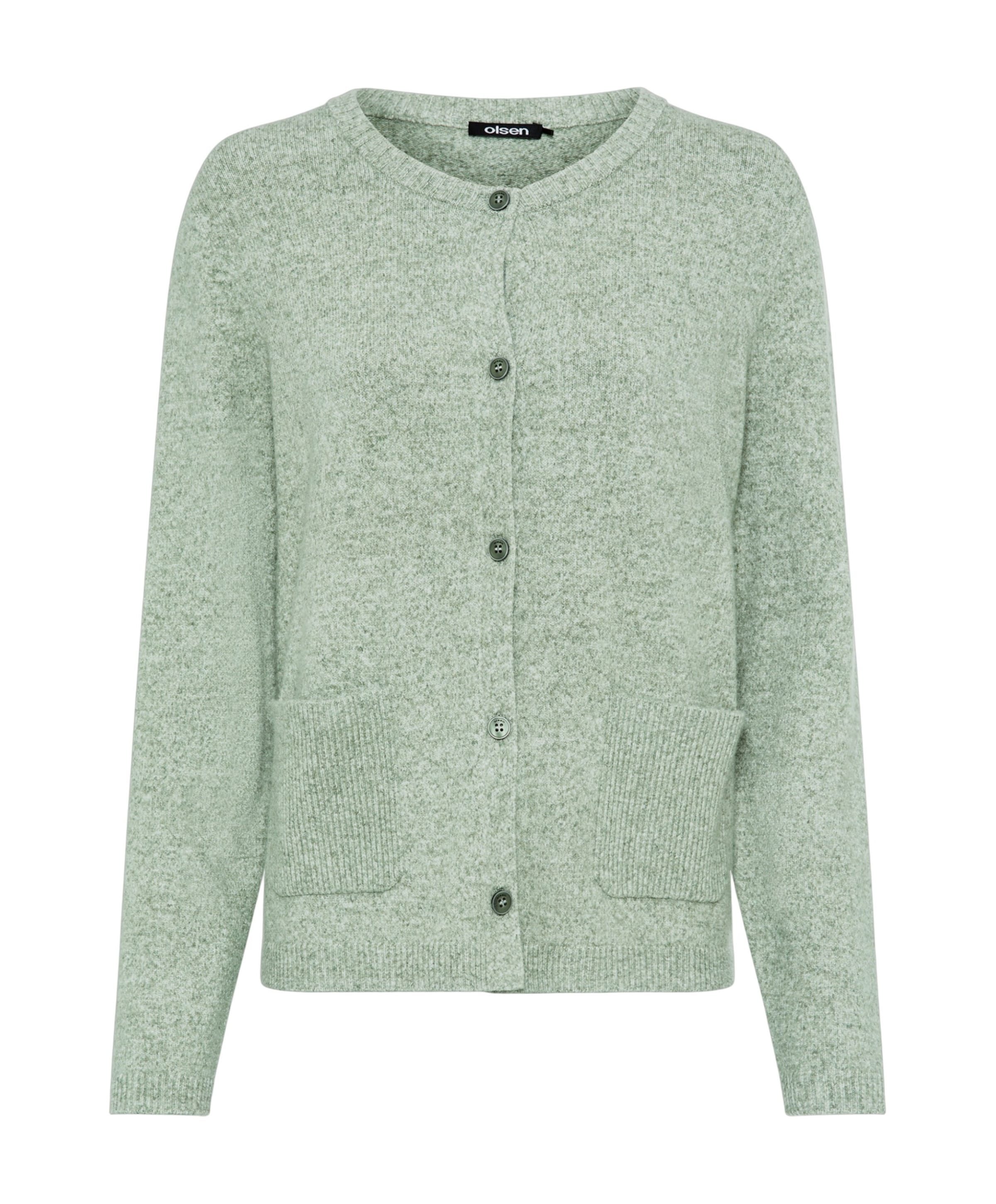 Olsen Dames vest groen
