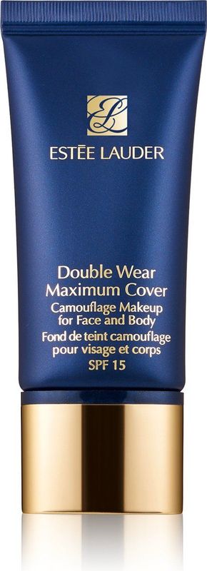 Estée Lauder Double Wear Maximum Cover Foundation met SPF 15 30 ml - 3C4 Medium Deep