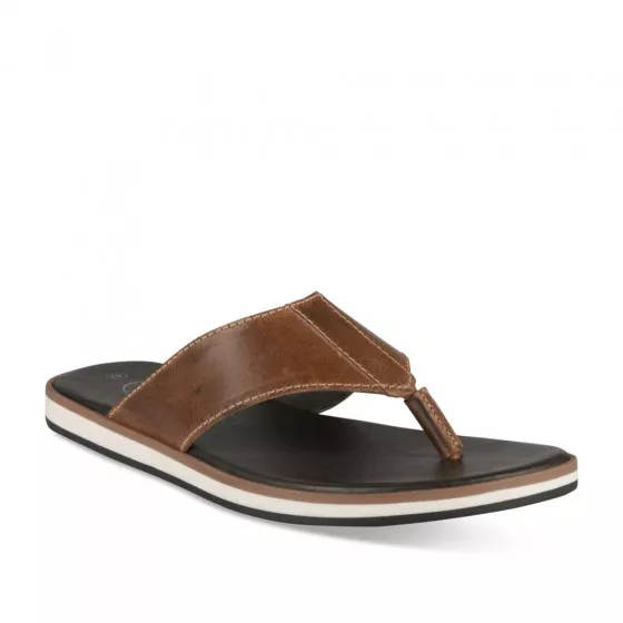 Tongs MARRON MEGIS CASUAL