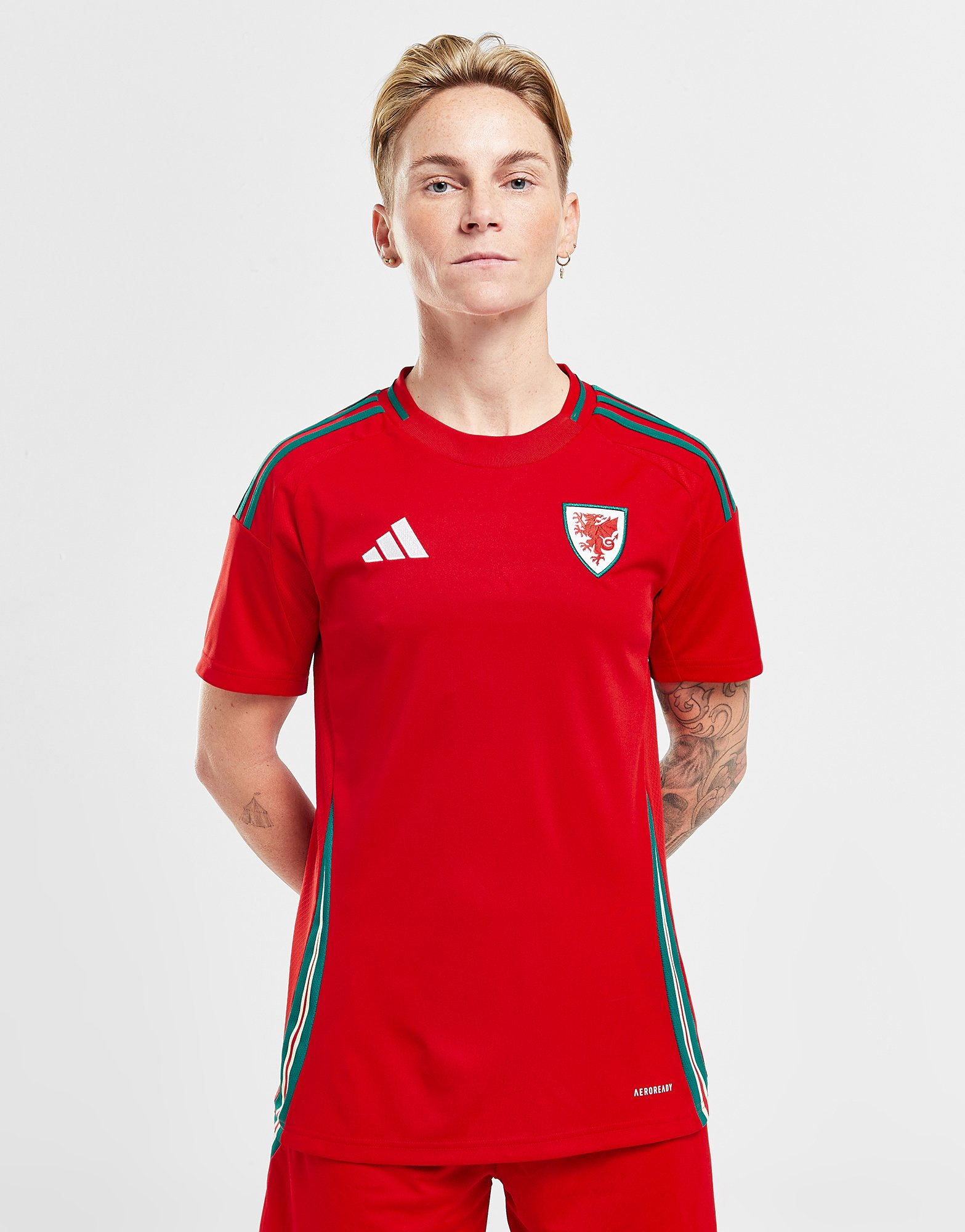 adidas Maillot Pays de Galles 2024 Match Domicile Femme