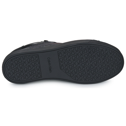 Calvin Klein Jeans - LOW TOP LACE UP W/ZIP MONO - Noir
