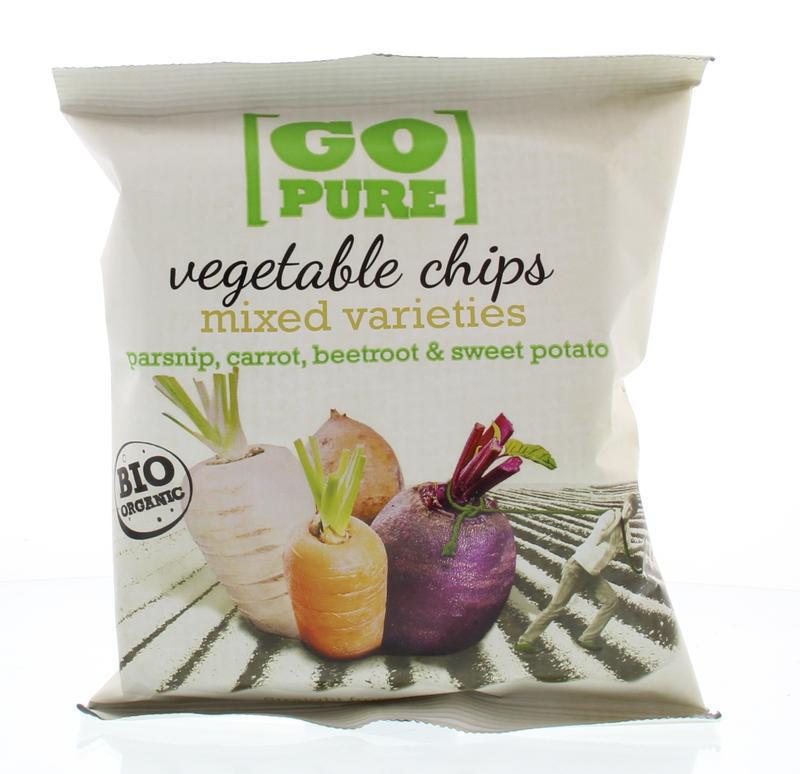 Go Pure Chips Groente 40g