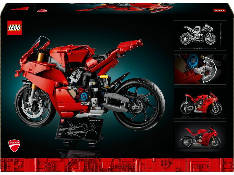 LEGO® Technic Ducati Panigale V4 S Motorrad 42202 Bauset für erwachsene Ducati-Fans