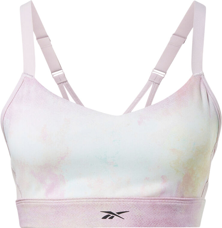 Reebok Lux Strappy sports bh Pink