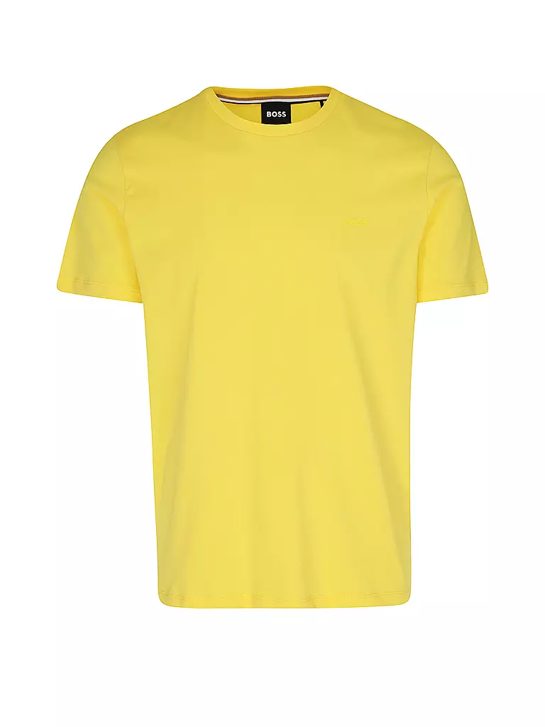 BOSS T-Shirt Regular Fit THOMPSON 01 gelb