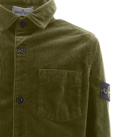 Stone Island Überhemd - Cord - Sage