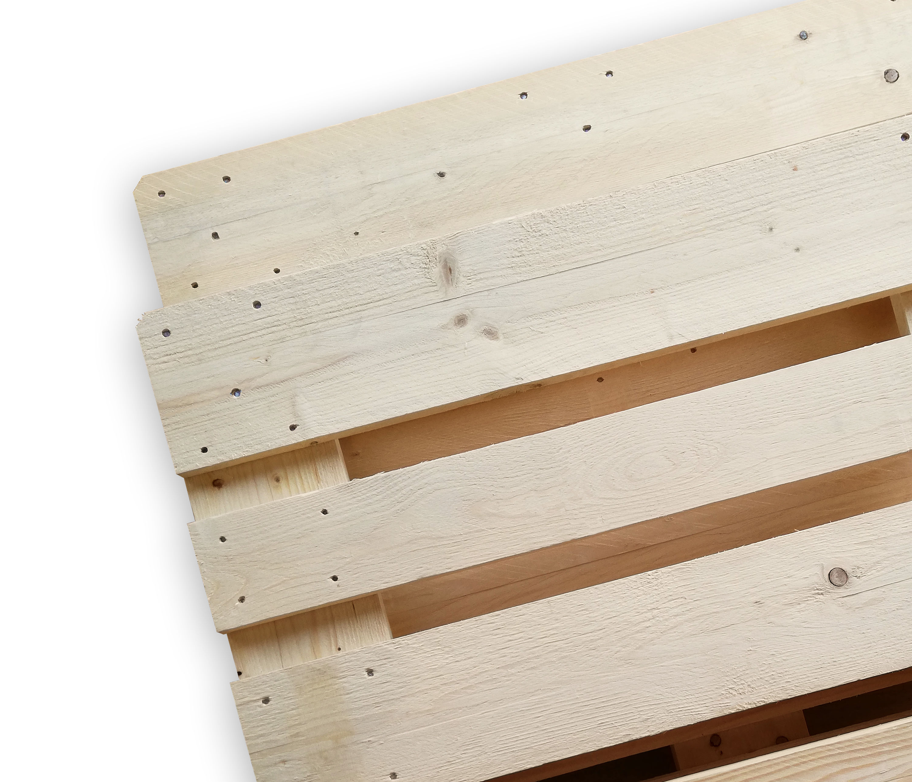 Palettenbett 180 x 200 cm Komplett-Set