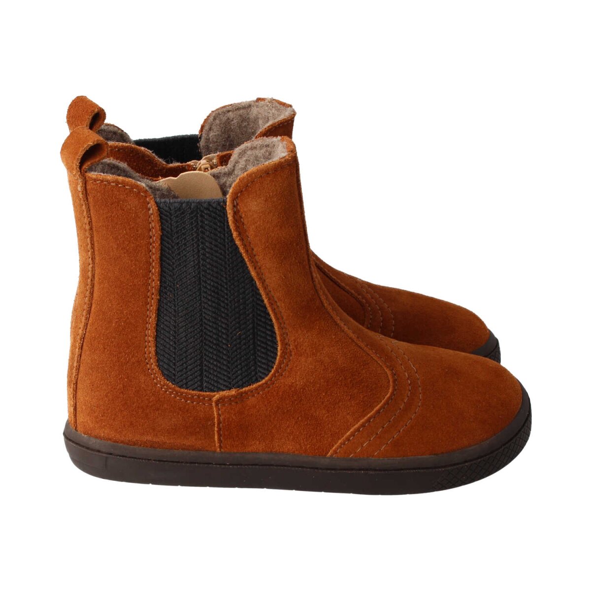 WL4201-F6 chestnut CHELSEA-CITY velours fleece zipper Weite/W
